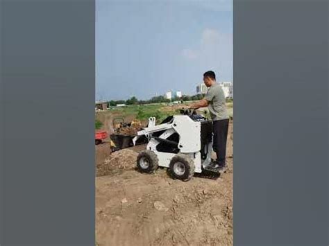 tosh skid steer|TOSH T460 China Stand On Mini Skid Steer Loader with Digger .